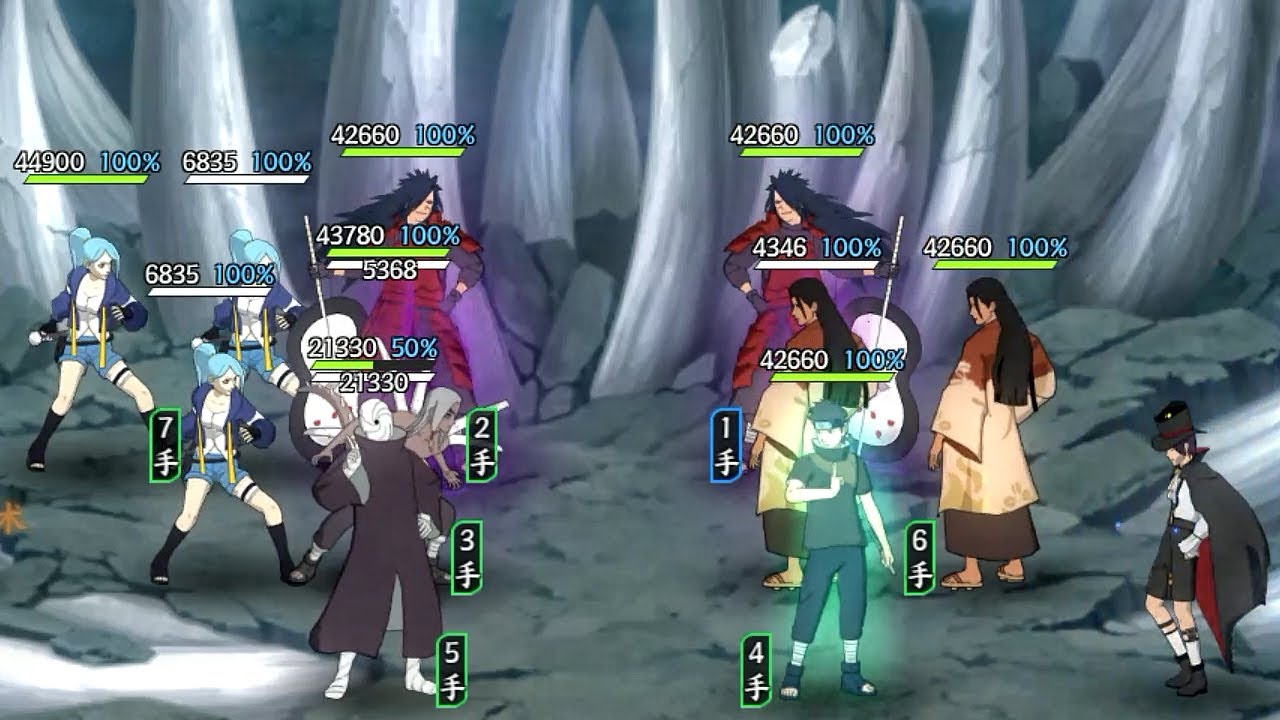 Naruto Online Mobile — Случайные бои на арене, игровой процесс №70