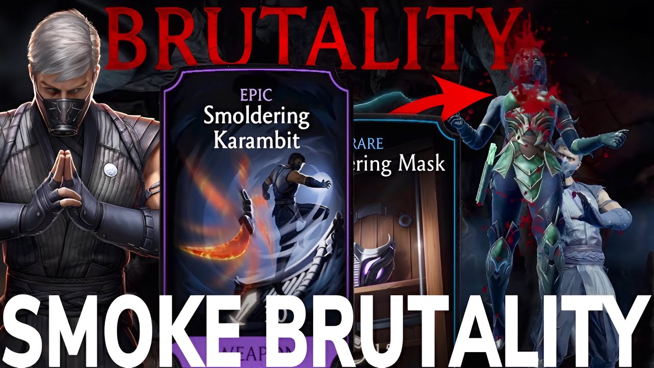 MK1 Smoke Brutality Gameplay Review in Realm Klash | Mortal Kombat Mobile