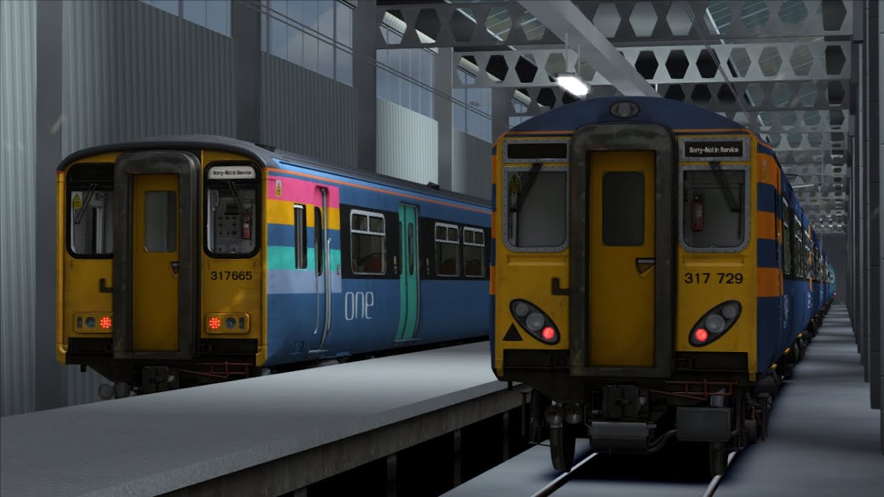 Train Simulator | AP Class 317 (Vol. 2) | 5E69 08:38 London Liverpool Street - Hornsey E.M.U.D