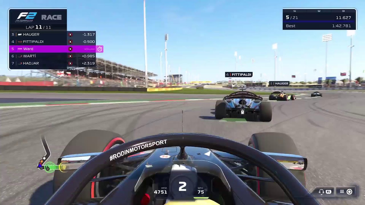 Round 1 Bahrain Feature Race