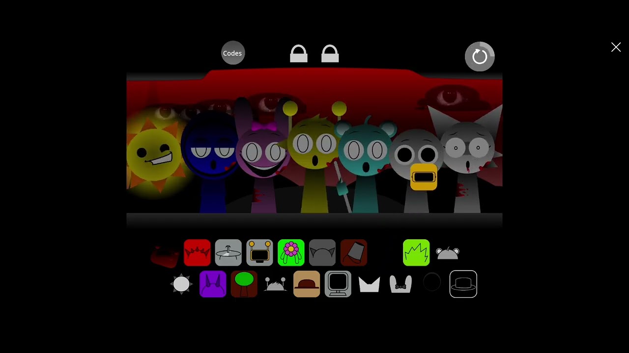sprunki mod, музыка