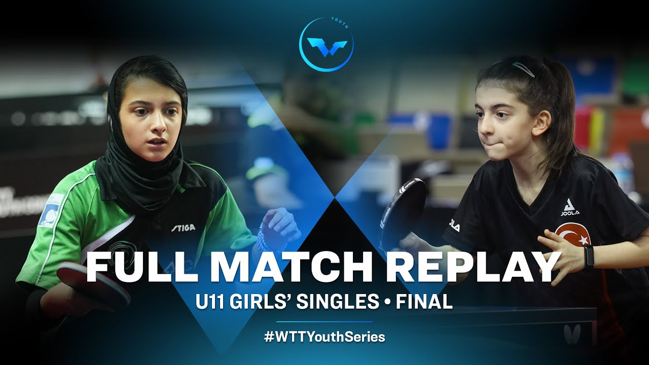Adrina KHAYYAM (IRI) VS Armin AYDIN (TUR) | U11 GS F | WTT Youth Contender Batumi 2023
