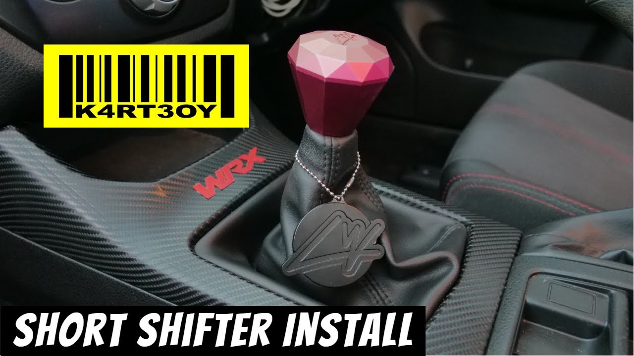 Установка короткоходной коробки передач Kartboy (Subaru WRX 08-14)
