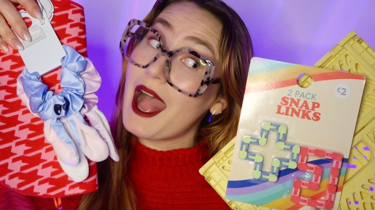 ASMR FR | Petit haul printanier 🌼 Primark, Hema, Action