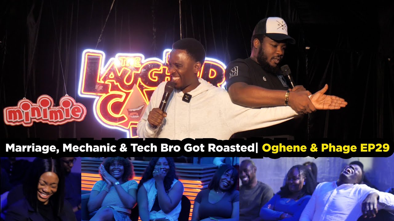 Oghene & Phage Roast Married Couples, a Mechanic & a Tech Bro | Crowdwork Comedy EP:29
