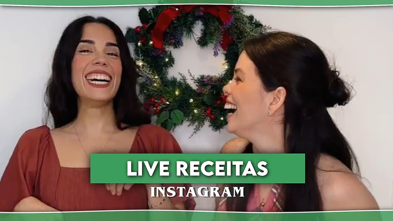 LIVE INSTAGRAM: Myra Ruiz & Fabi Bang - Receitas Para Um Natal Feliz (29/11/24)
