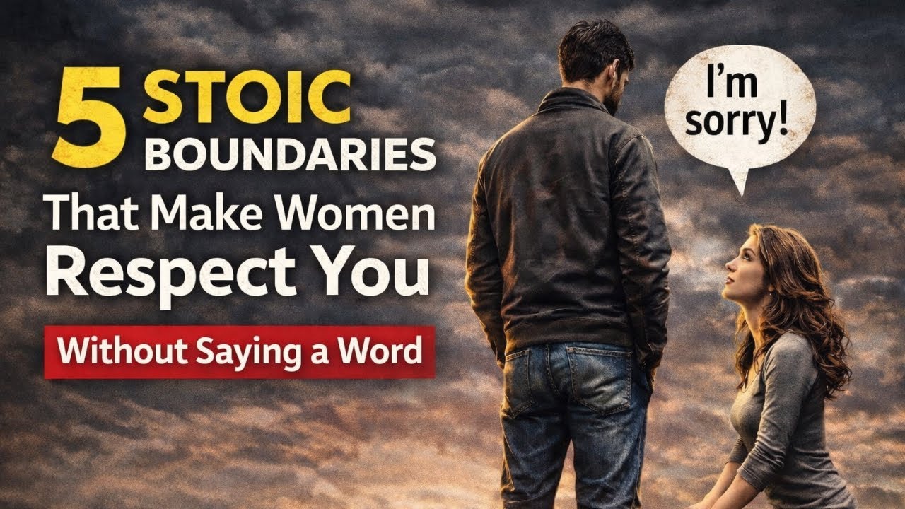 5 Stoic Boundaries That Make Women Respect You Without Saying a Word