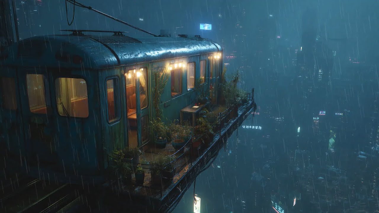 Dawn of Tomorrow Train ⛈️ Future Chill Mix Lofi To Late-Night Thoughts
