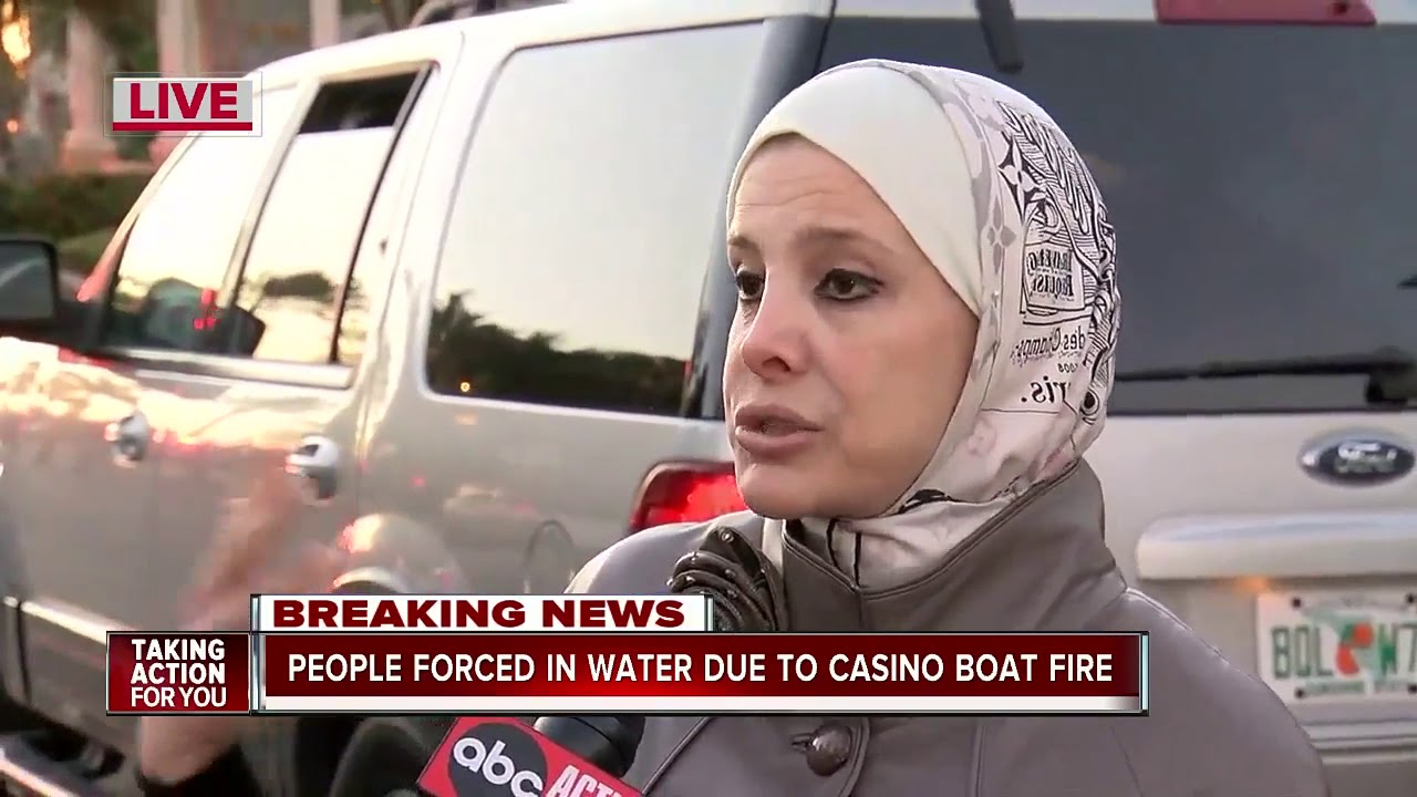 Casino boat fire