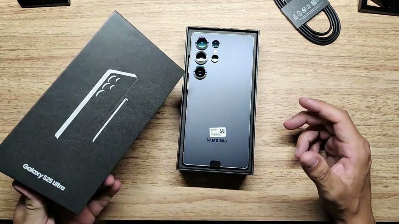 Unboxing S25 Ultra + Capinha Original Silicone
