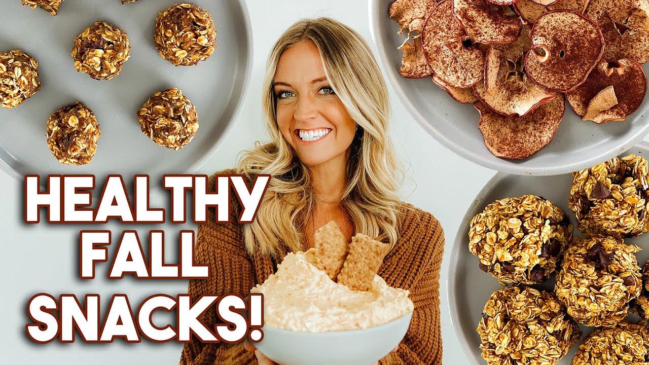 Healthy Fall Snack Recipes!!