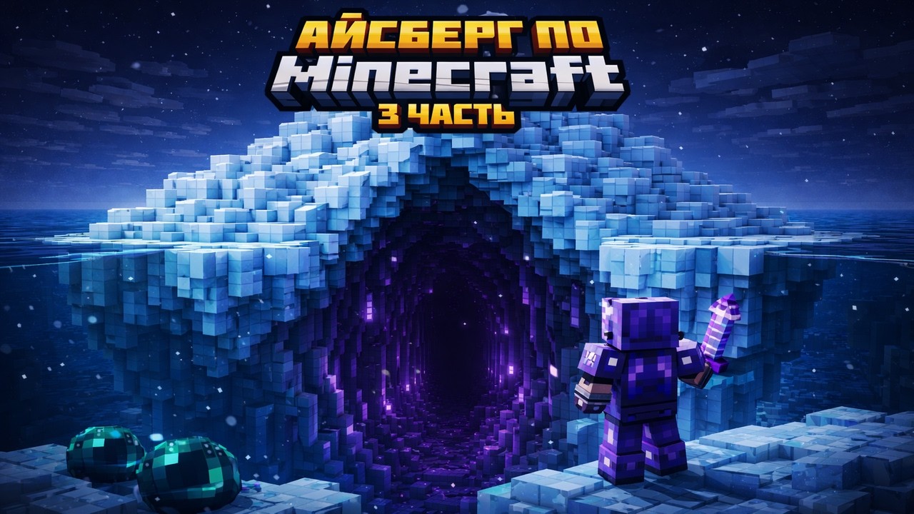ВЕЛИЧАЙШИЙ АЙСБЕРГ ПО MINECRAFT Ч3 | ТЫ НЕ ДОЛЖЕН ЭТО ЗНАТЬ… САМОЕ СТРАШНОЕ ДНО