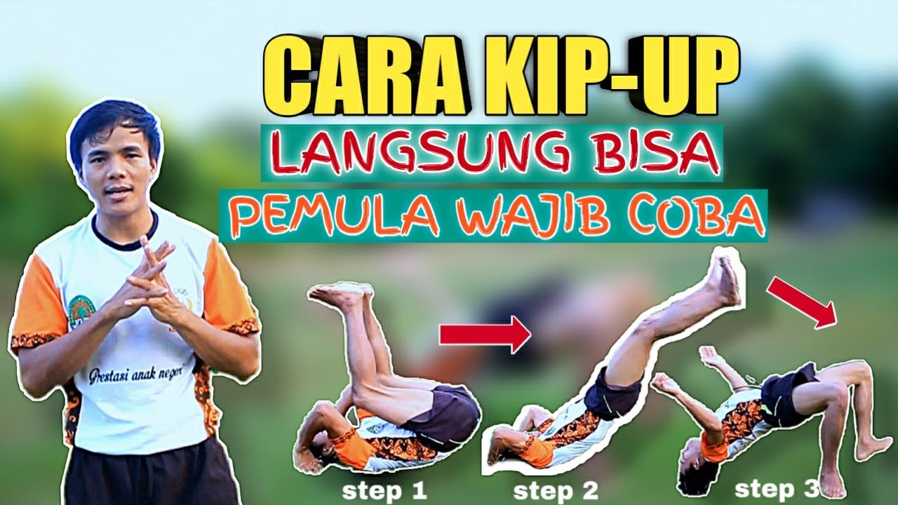 Cara Mudah KIP-UP | Tutorial Kip-Up Langsung Bisa Untuk Pemula - Pencak Silat