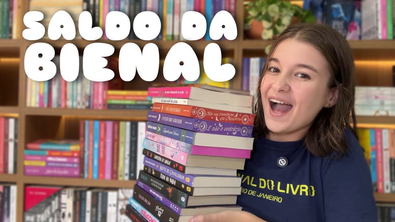 ✨COMPRAS E RECEBIDOS DA BIENAL DO RIO 2025📚