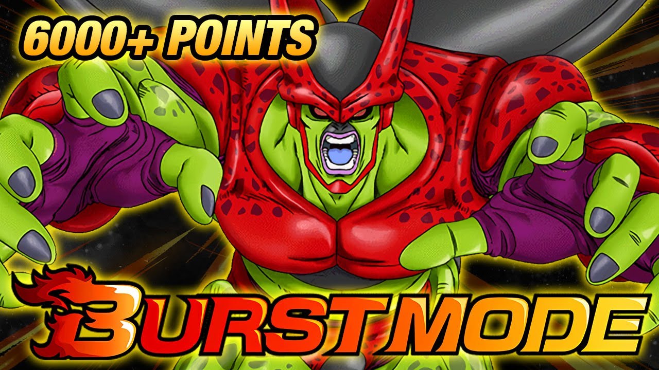 Cell Max Burst Mode! How to get 6000 points with Super and Extreme Teams! (Dokkan Battle)