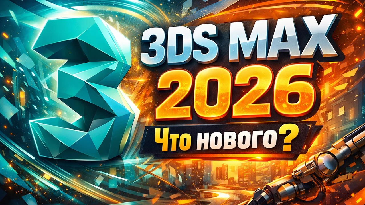 3ds max 2026 - Что Нового?