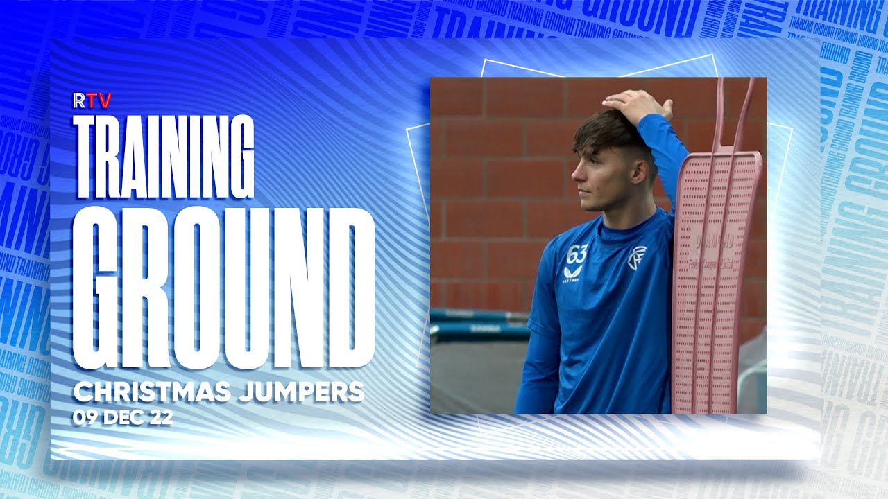 TRAINING GROUND | Rangers B train indoors | 15 Dec 22