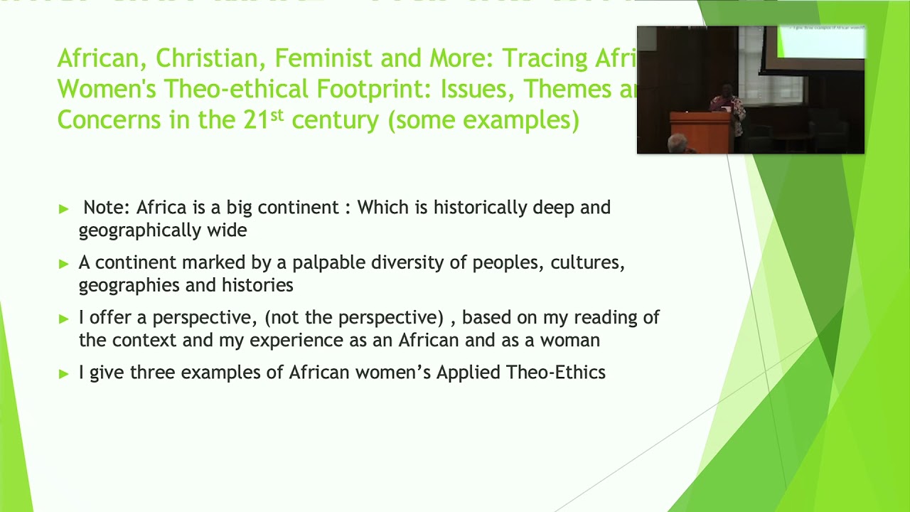 Teresia Hinga on being African, Christian, Feminist, More