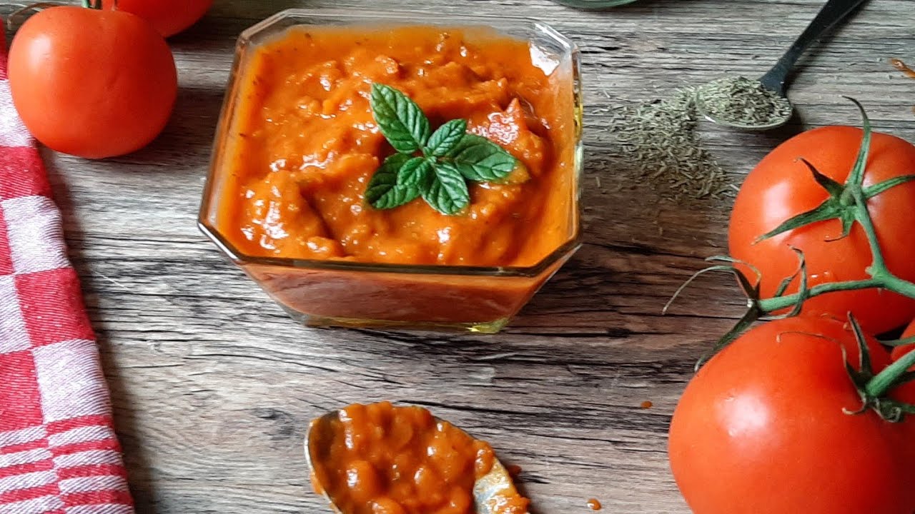 Sauce tomate pour pizza ; facile, rapide et surtout économique