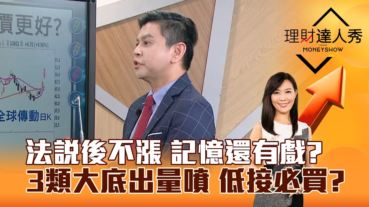 【理財達人秀】法說後不漲 記憶還有戲？ 3類大底出量噴 低接必買？｜李兆華、林漢偉 2026.04.14 part5