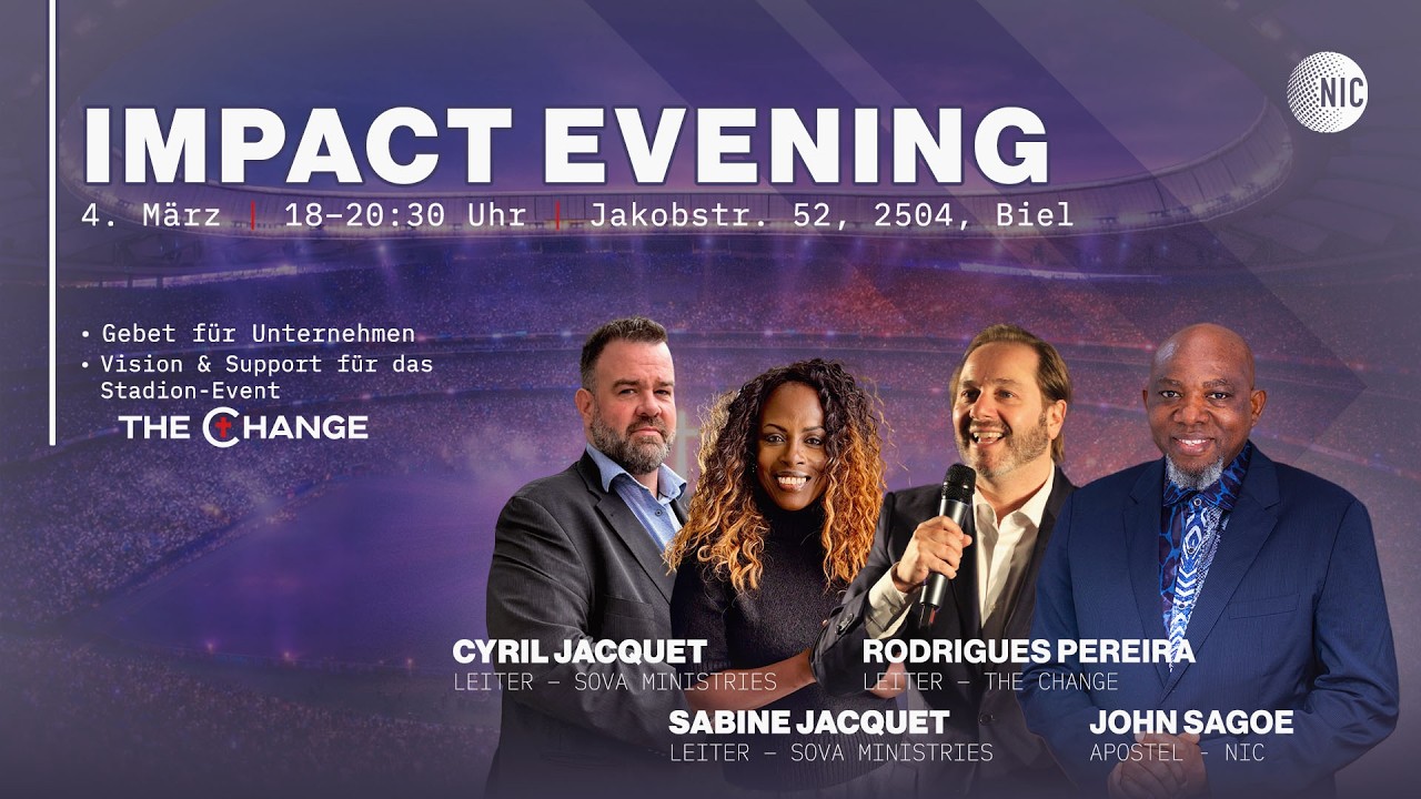 Impact Evening |  Rodrigues Pereira, Cyril Jacquet, Sabine Jacquet,  John Sagoe