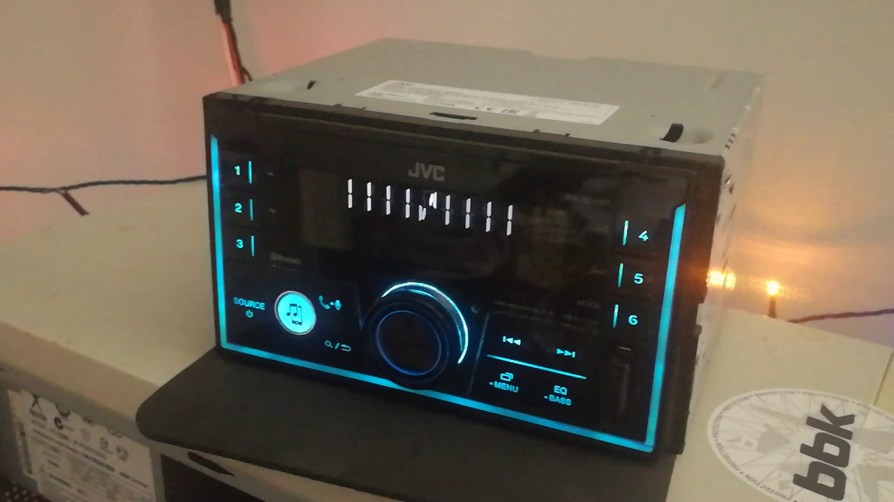 Магнитола JVC KW X830BT
