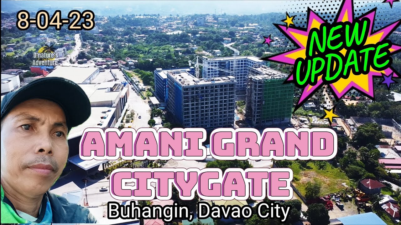 DAVAO DEVELOPMENT UPDATE / AMANI GRAND CITYGATE ONE TOURIST ATTRACTION AT BUHANGIN SKYLINE #booming