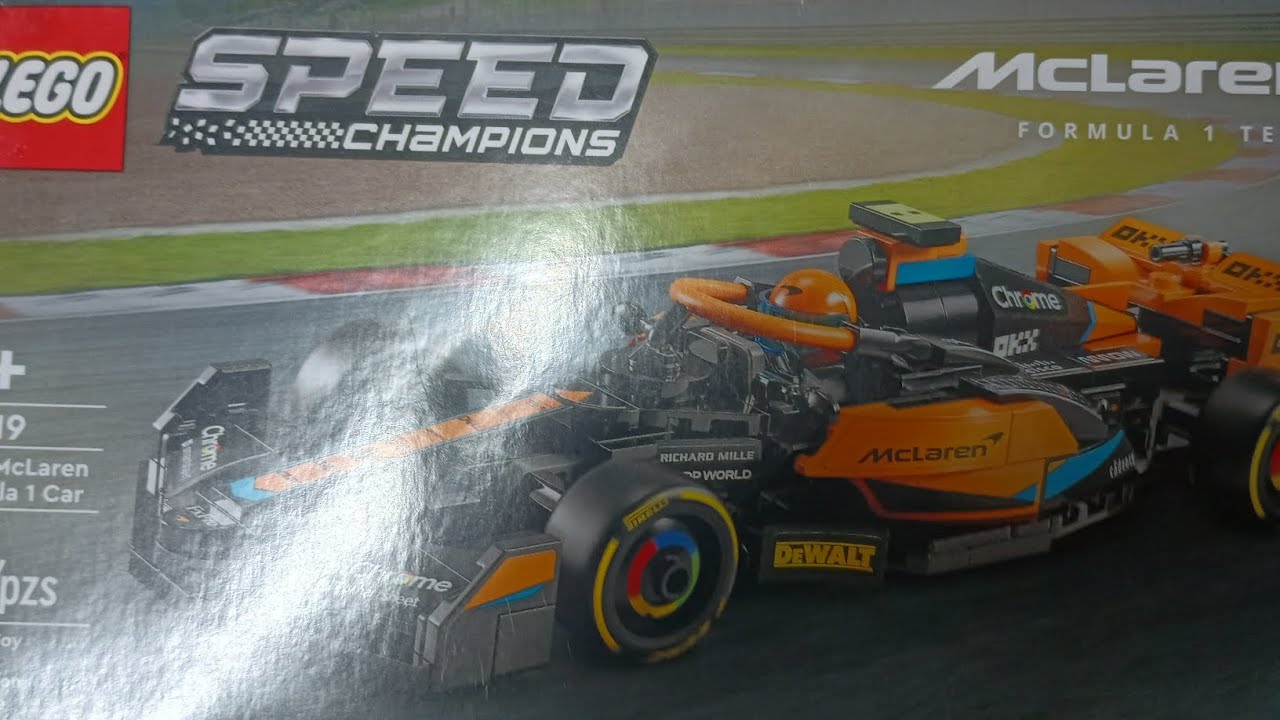 Building a Lego McLaren