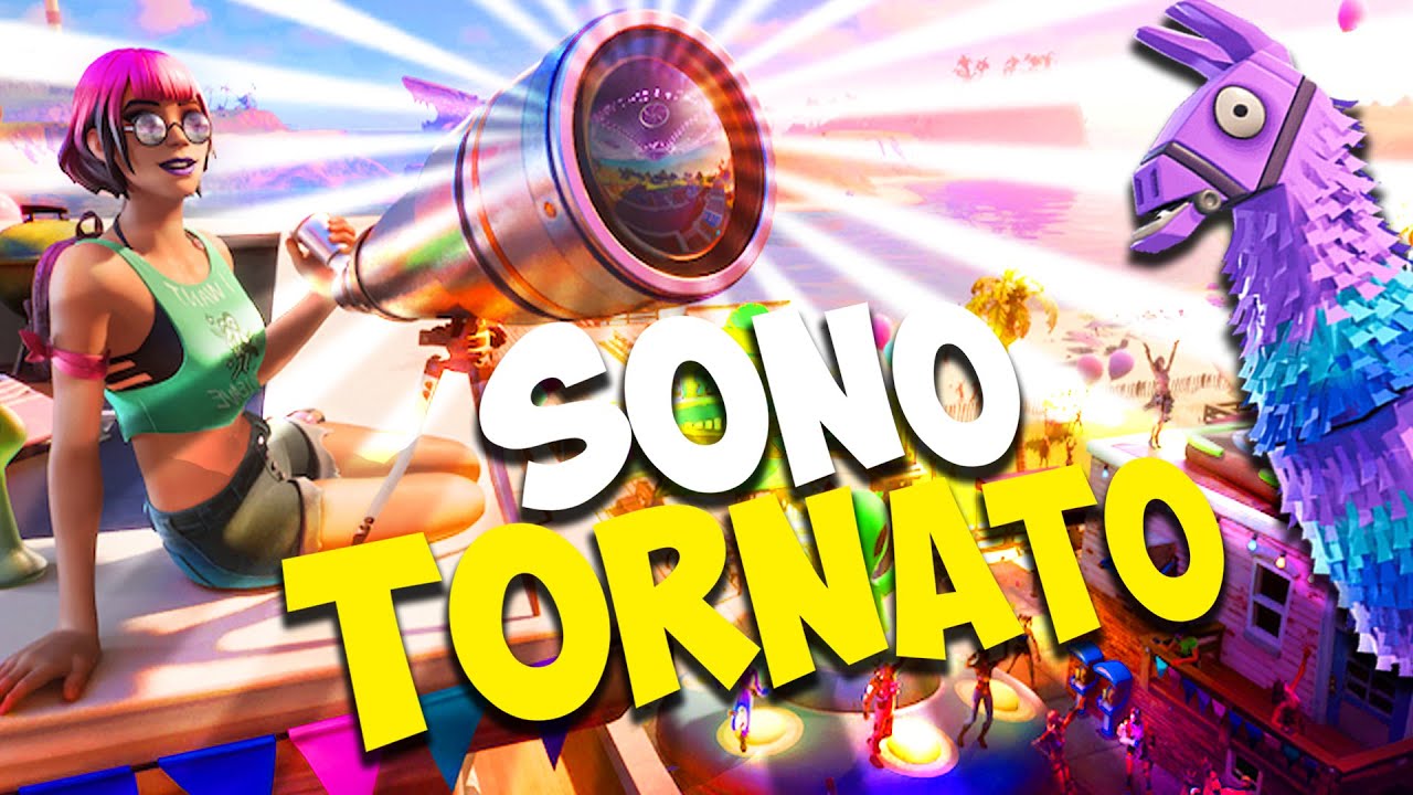 FORTNITE SONO TORNATO PIÙ FORTE DI PRIMA !!