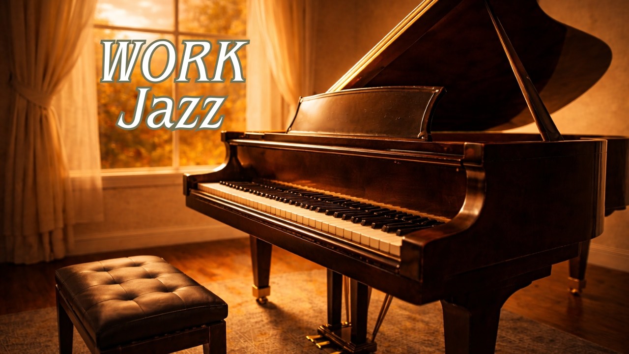 作業用ジャズBGM｜心が軽くなるWork Jazz【ピアノ中心】