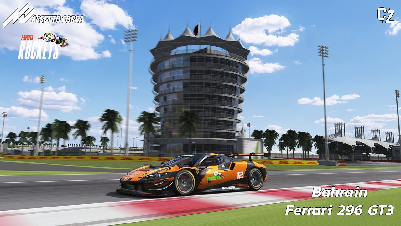 Ferrari 296 GT3 @ Bahrain - 1:56:824 | Assetto Corsa
