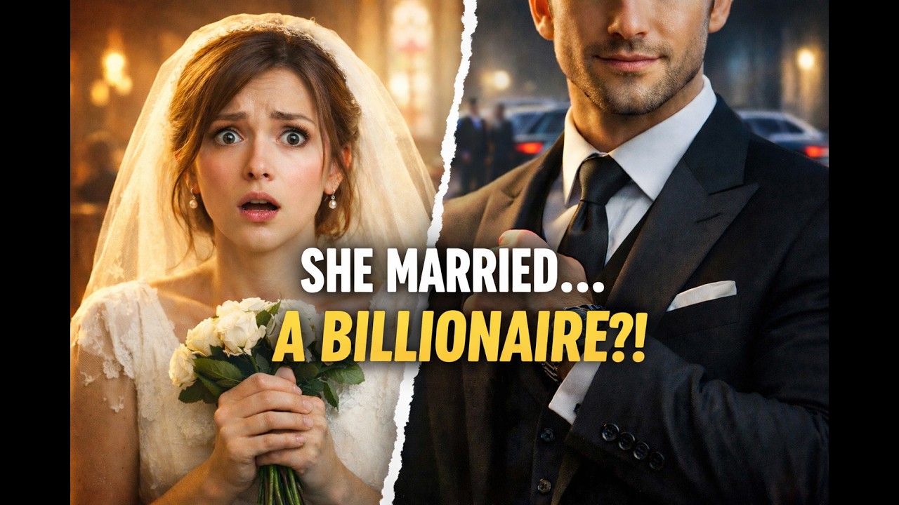 Poor Girl Married a Stranger… At the Wedding She Learns He’s a Billionaire