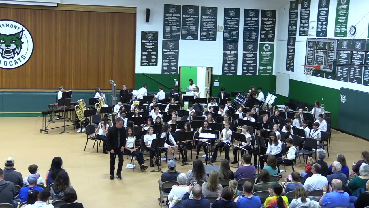 Fremont Middle School 6th Grade Band & Choir Spring Concert (5/15/24)