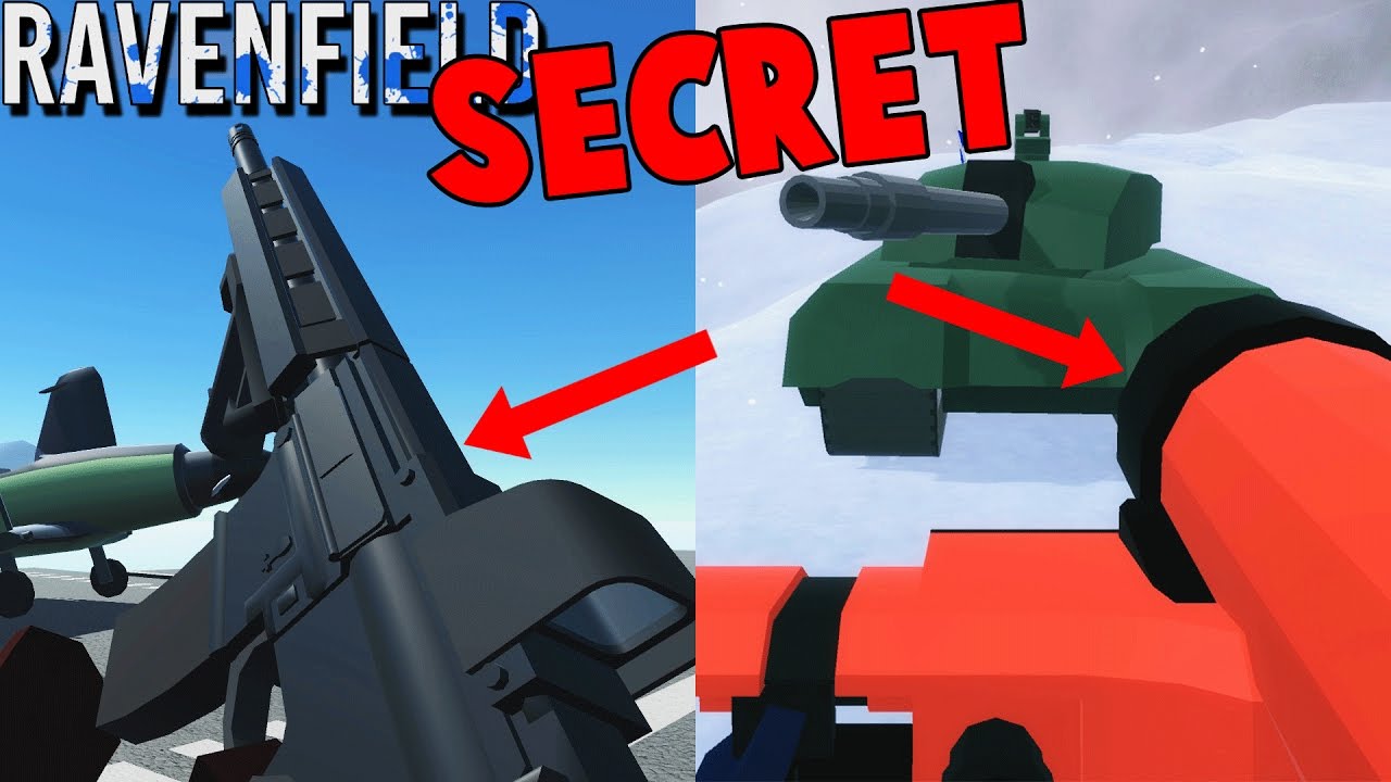 Ravenfield SECRET Weapons!  OP Weapon Locations (Ravenfield Gameplay Hydra, HMG, Patriot & Air Horn)