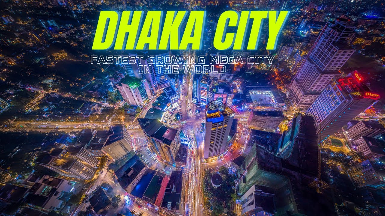 Dhaka City Bangladesh Aerial View | Dhaka The City Of Magic | Cinematic Urban Dhaka