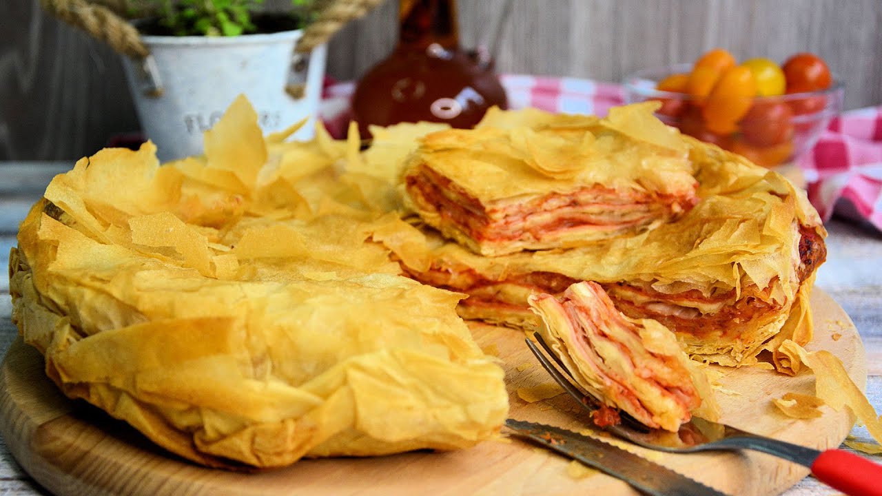 PIZZA BUREK od gotovih kora / Ukusno KRCKAVO