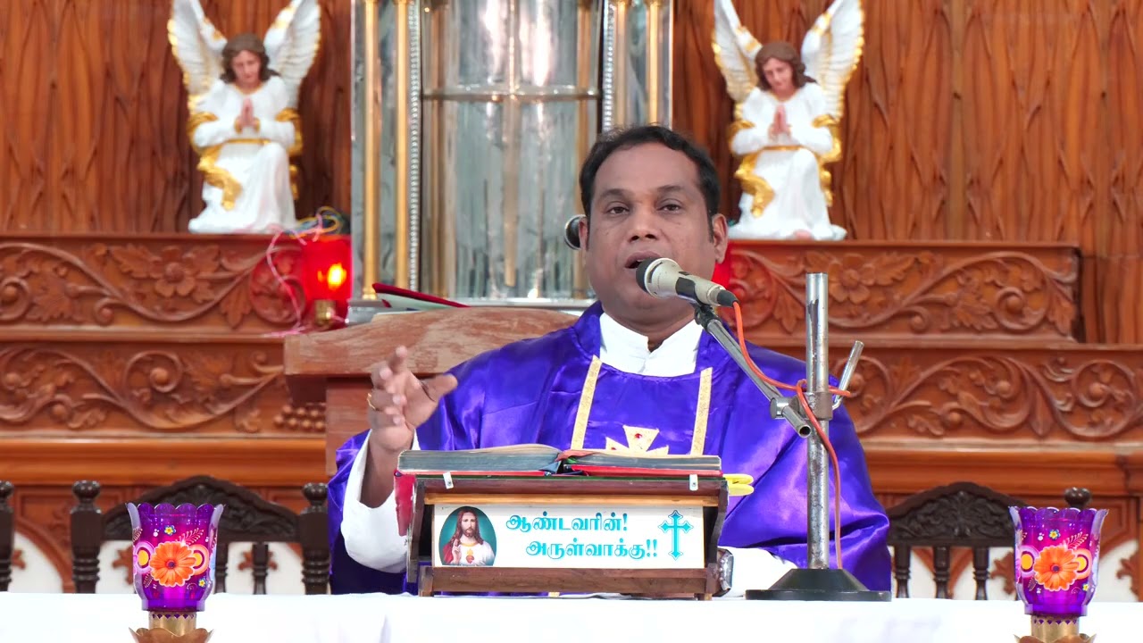📖மறையுரை | அருட்தந்தை S.ஆல்பர்ட் அதிபர் & பங்குத்தந்தை | தூய லூர்து அன்னை திருத்தலம், வில்லியனூர்.
