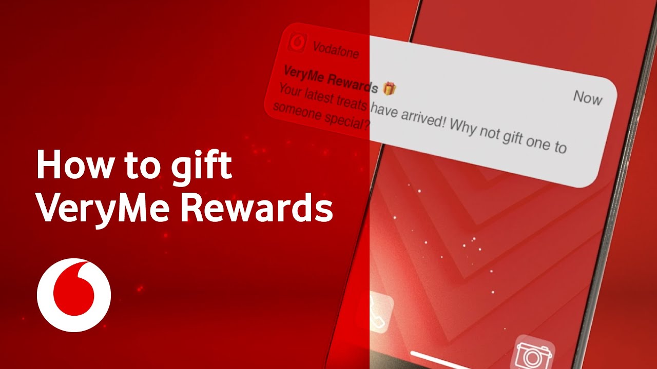 VeryMe Rewards | How to gift | Vodafone UK