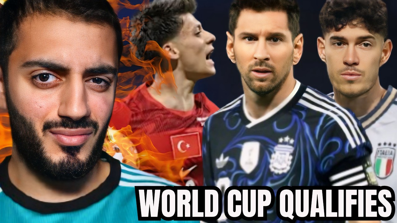 THE WORLD CUP QUALIFIERS FINALS WAS INSANE...
