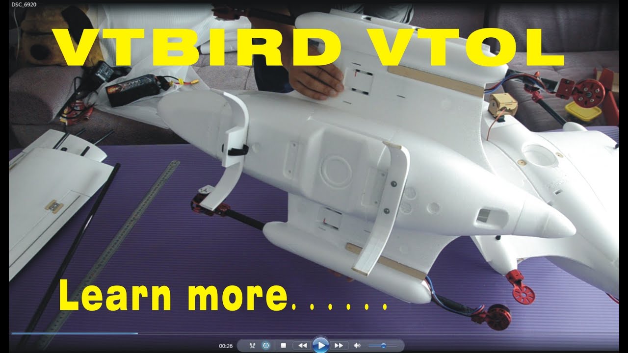 VTBIRD VTOL close look and introductions