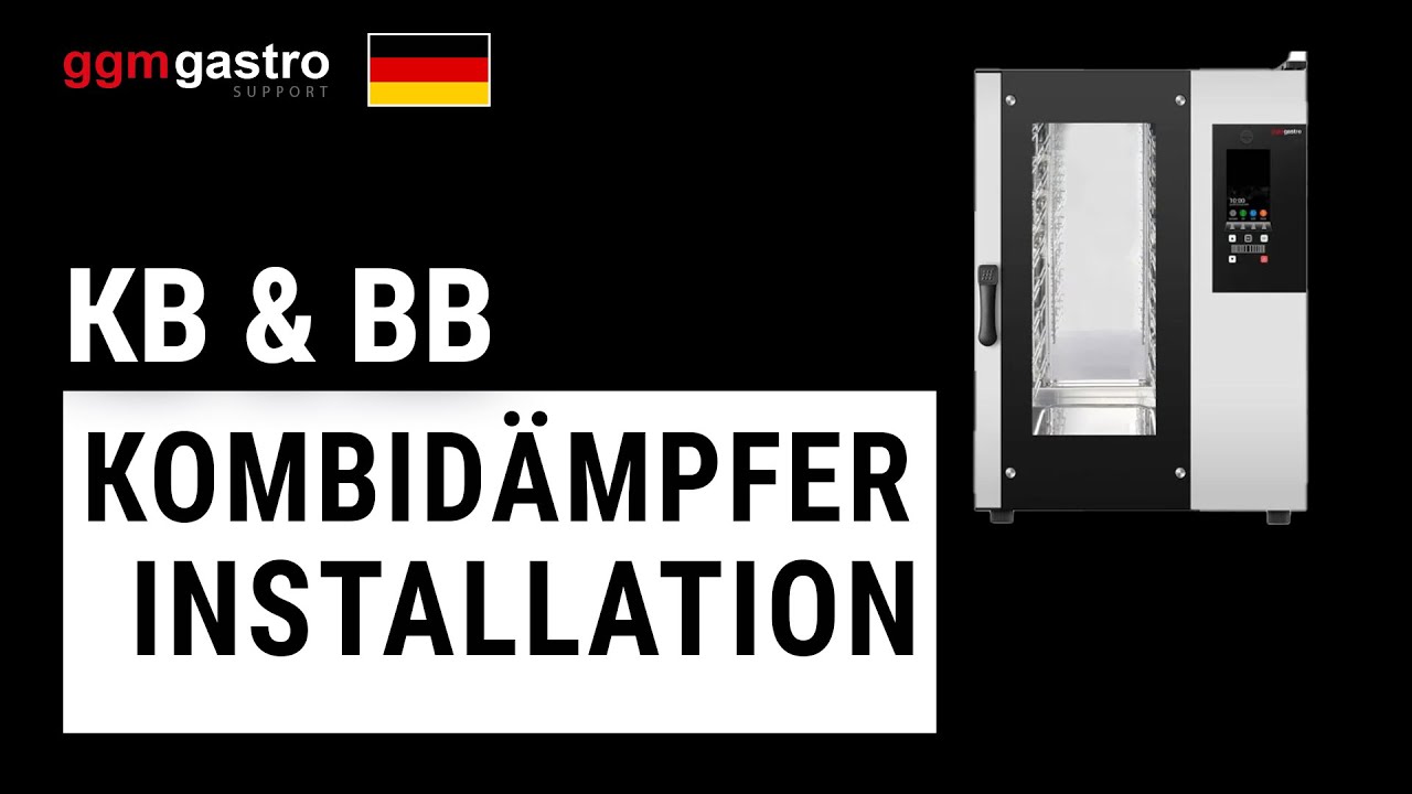 KB & BB Kombidämpfer Installation