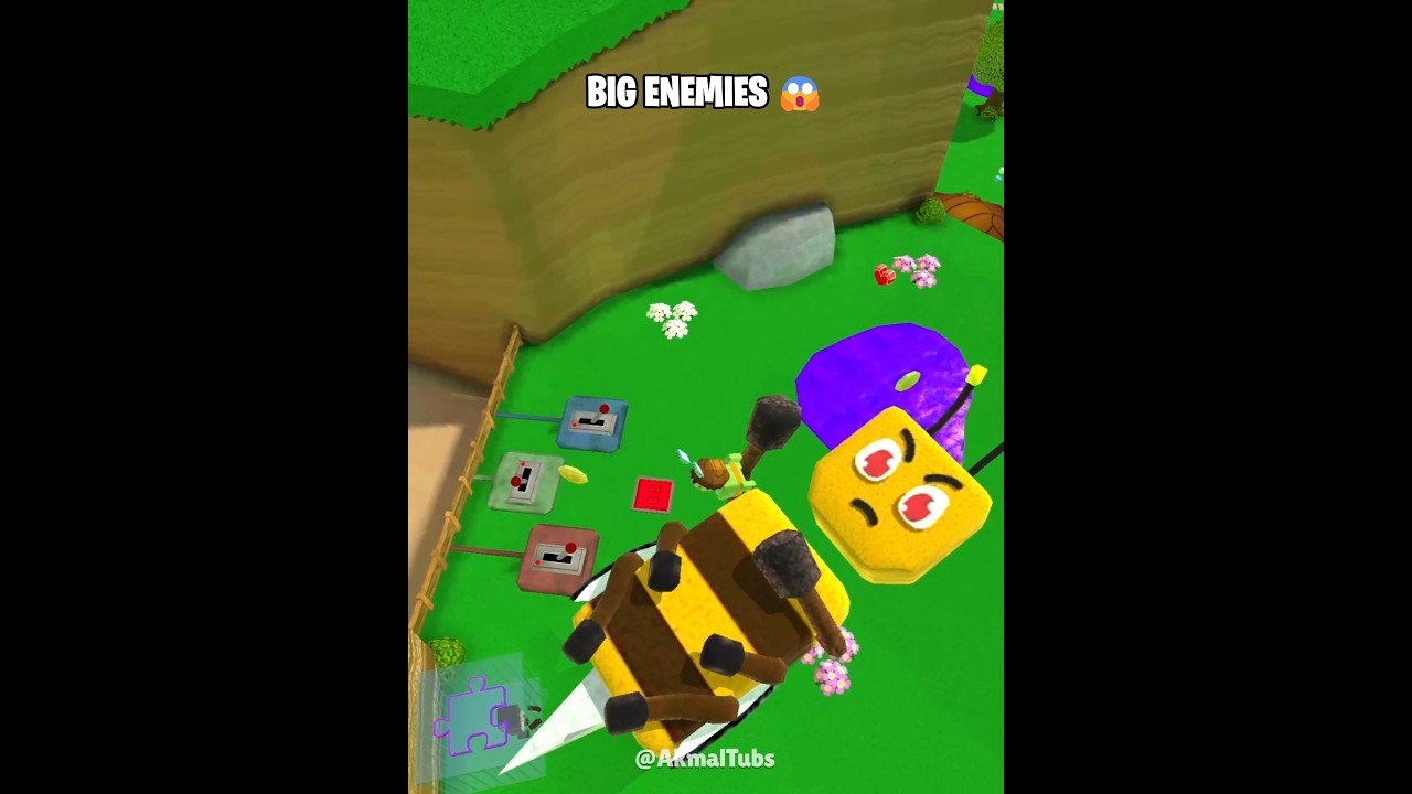 Big Enemies in Turtle Village Super Bear Adventure 😱 #superbearadventure