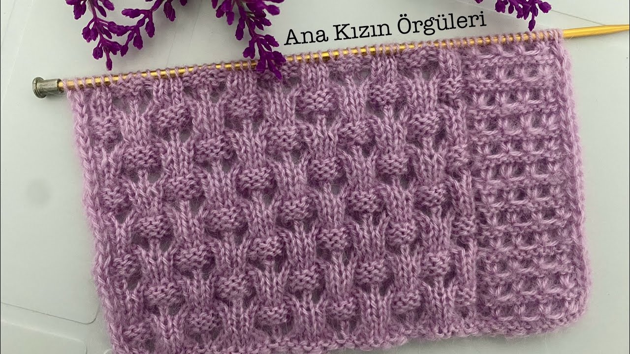 Kışa Damga Vuran Yelek Modeli! Örgüye Yeni Başlayanlar İçin Harika”🤩