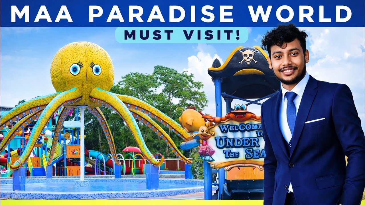 Ma Paradise world water park 😱 New Vlog 