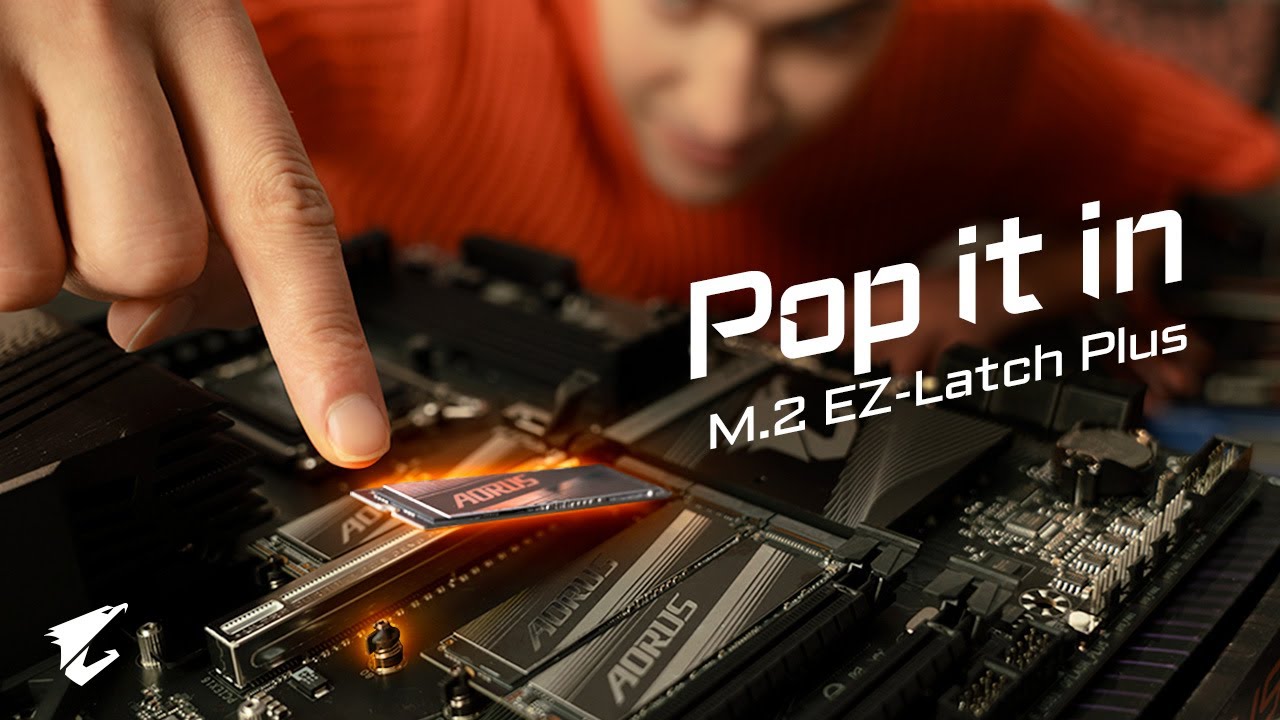 Pop it in, Go ELITE - M.2 EZ-Latch Plus | AORUS INDIA #GoElite
