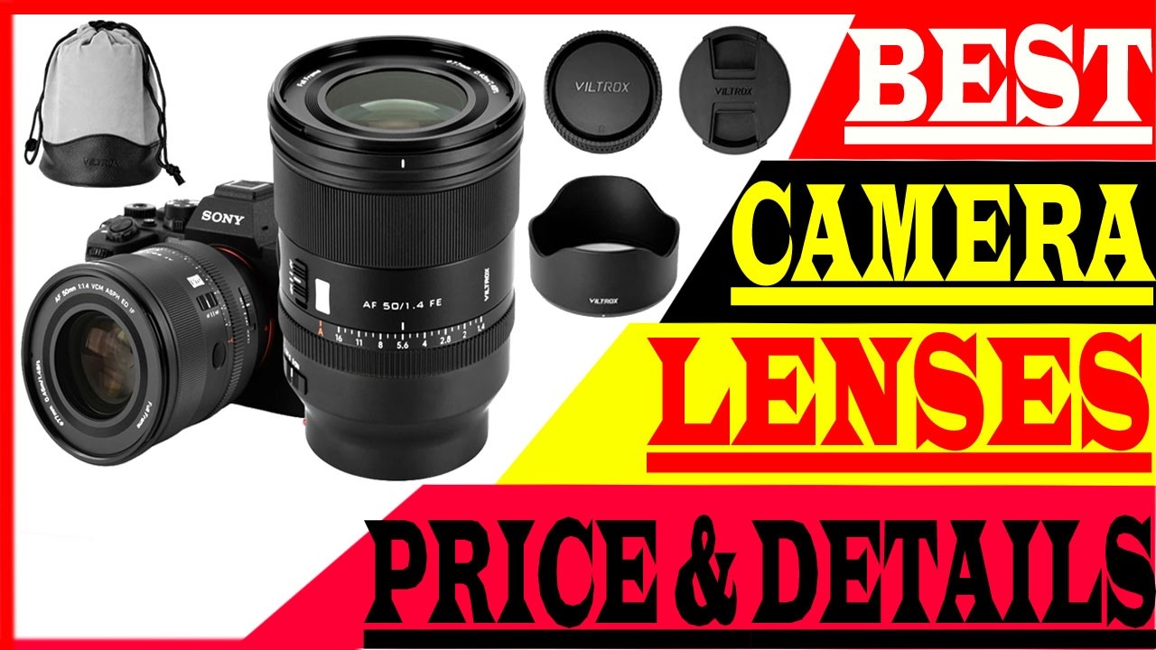 Top 5 Best Camera Lenses in 2026 📸 | Ultimate Guide for Photographers | Best Budget to Pro Picks