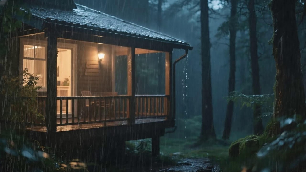Super Heavy Rain To Sleep Immediately - Heavy Rain for Sleep Aid -12