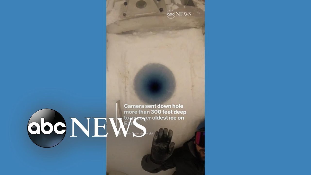 Camera sent underground to uncover Earth's oldest ice