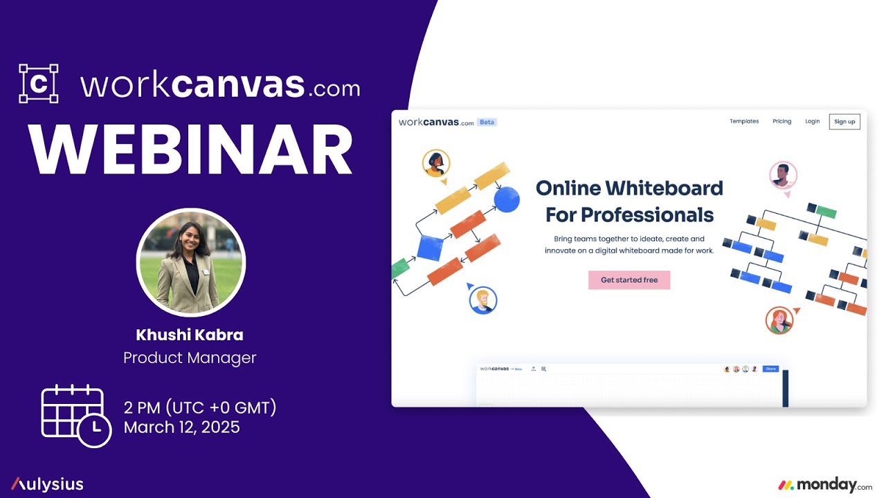 monday.com WorkCanvas Webinar