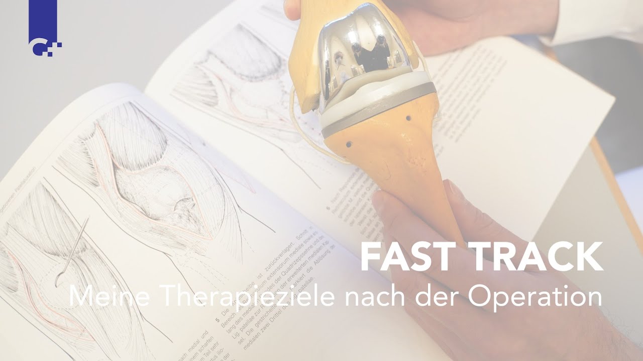 Fast Track am Klinikum G&uuml;tersloh - Meine Therapieziele nach der Operation